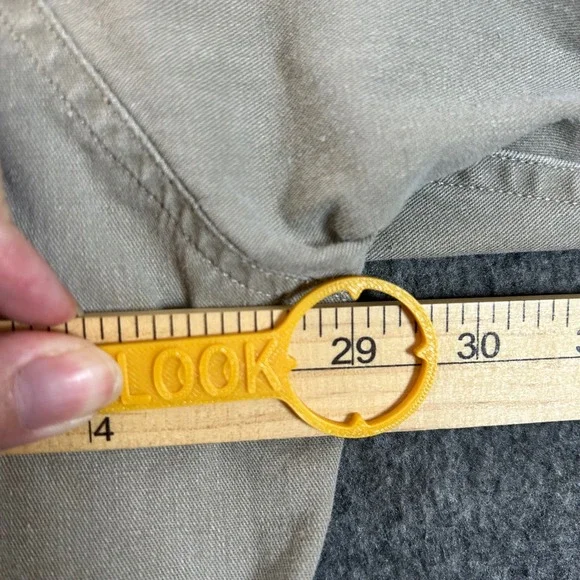 Lot of 3 VTG LL Bean Mens XXL Tall Guide Field Work Shirt Elbow Patches USA 90s - Picture 7 of 9